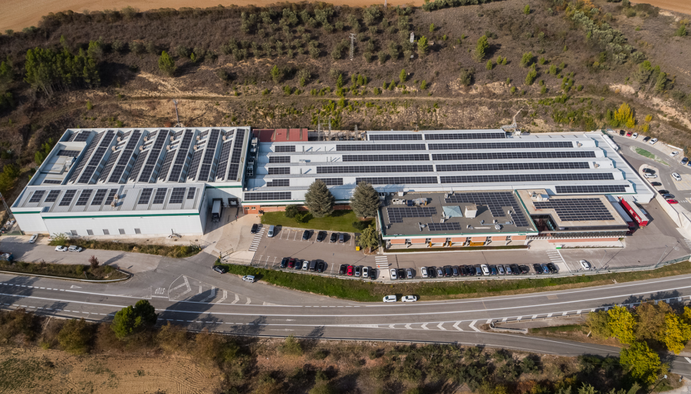Microred en la planta de industrial de Schneider Electric en Puente la Reina (Navarra)