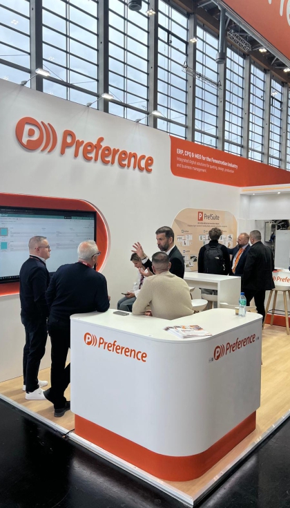Stand de Preference en la reciente edici�n de Fensterbau Frontale