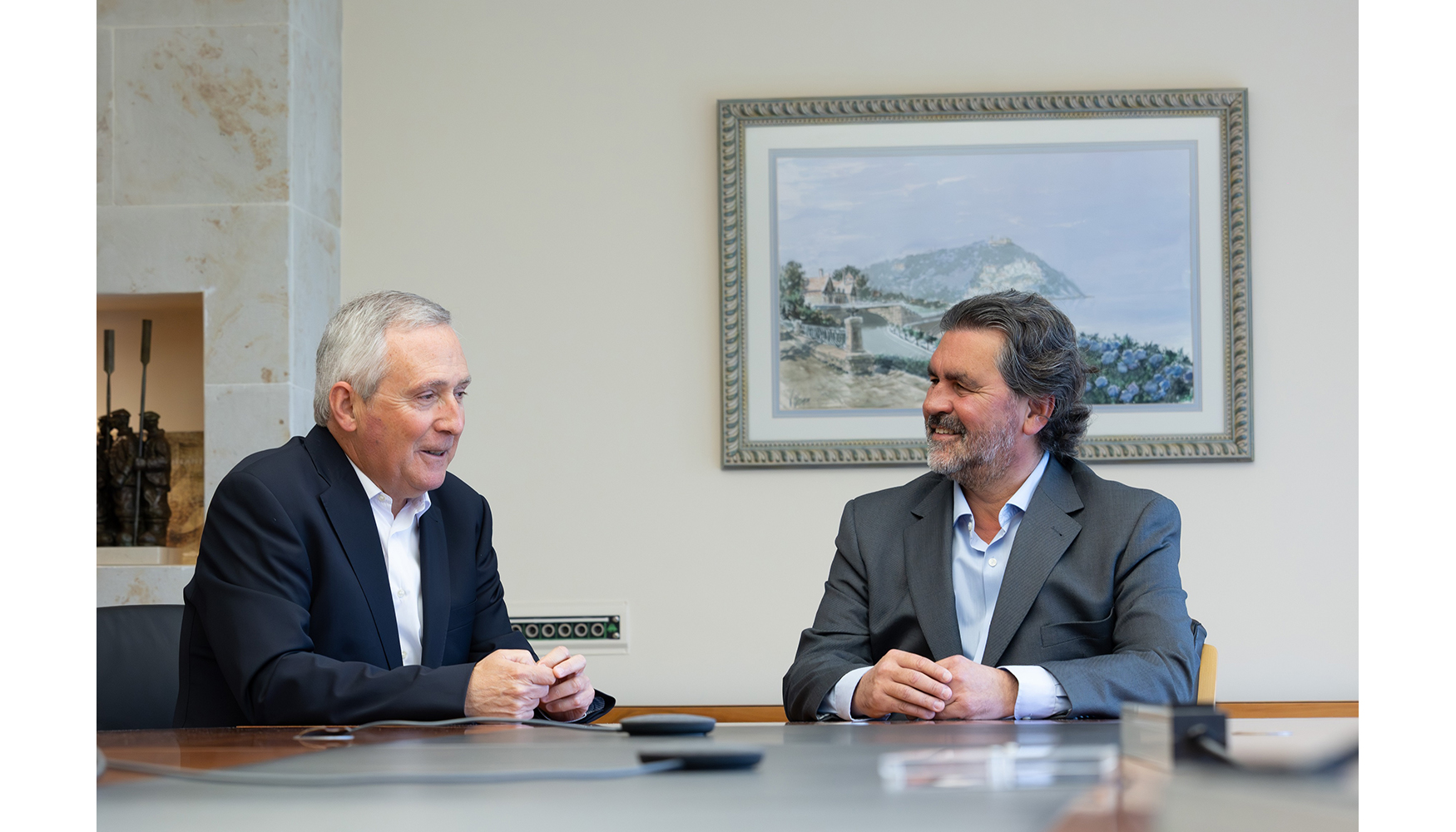 I�igo Ucin y Manuel Baraza, presidente y CEO de Ayesa Digital