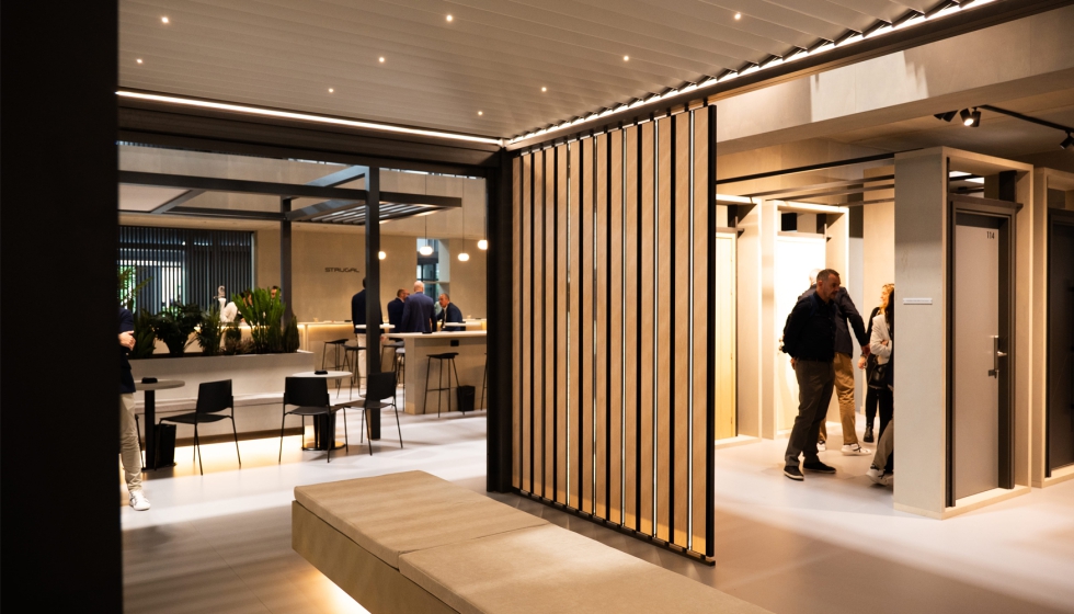 STRUGAL tambi�n expone en Lisboa su sistema de p�rgola bioclim�tica