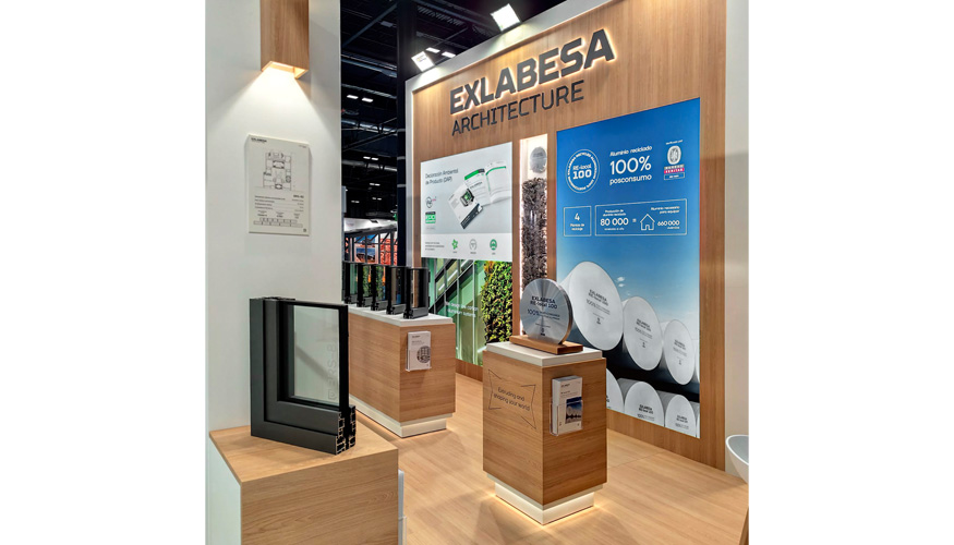 RE-local 100, alum�nio reciclado 100% p�s-consumo da Exlabesa. � Exlabesa Building Systems