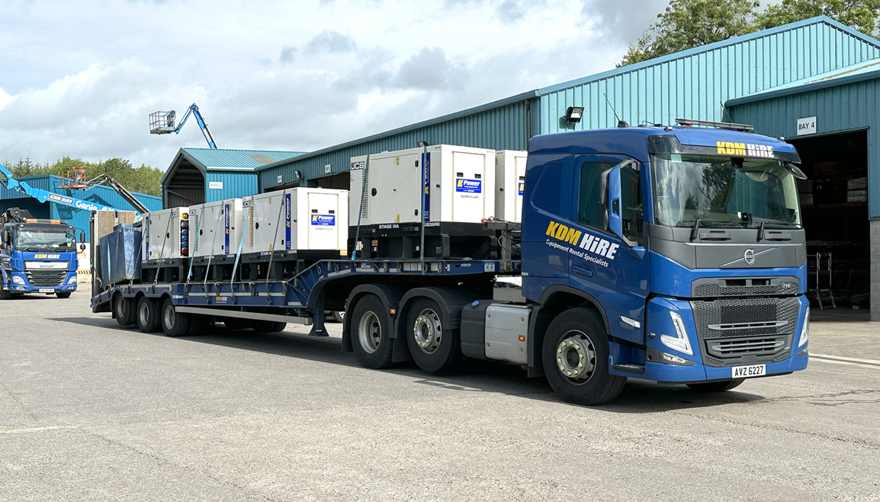 Suministro de grupos electrogenos por parte de KDM Hire