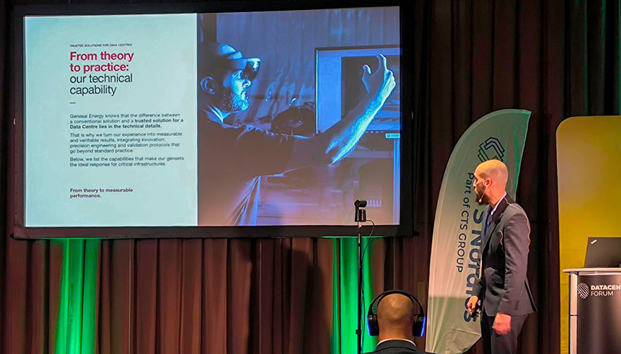 Genesal Energy participar� el pr�ximo 23 de abril en el Data Center Forum Helsinki 2026