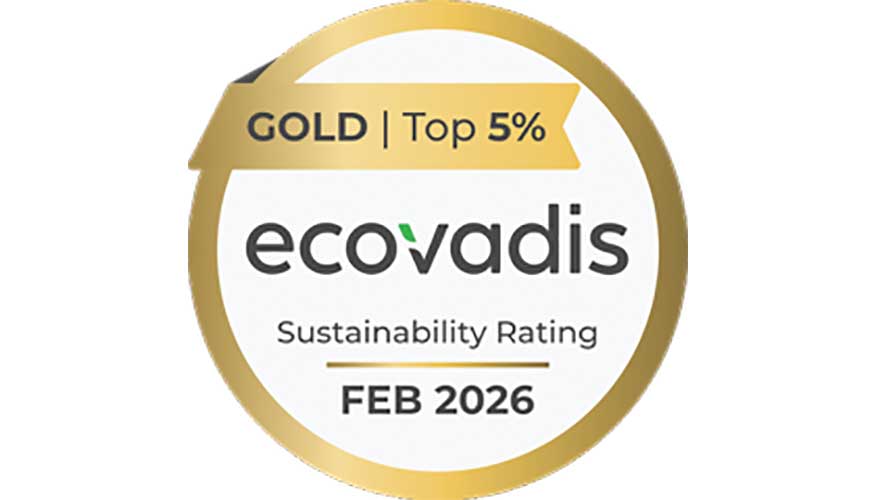 La medalla Gold de EcoVadis conseguida por Ercros