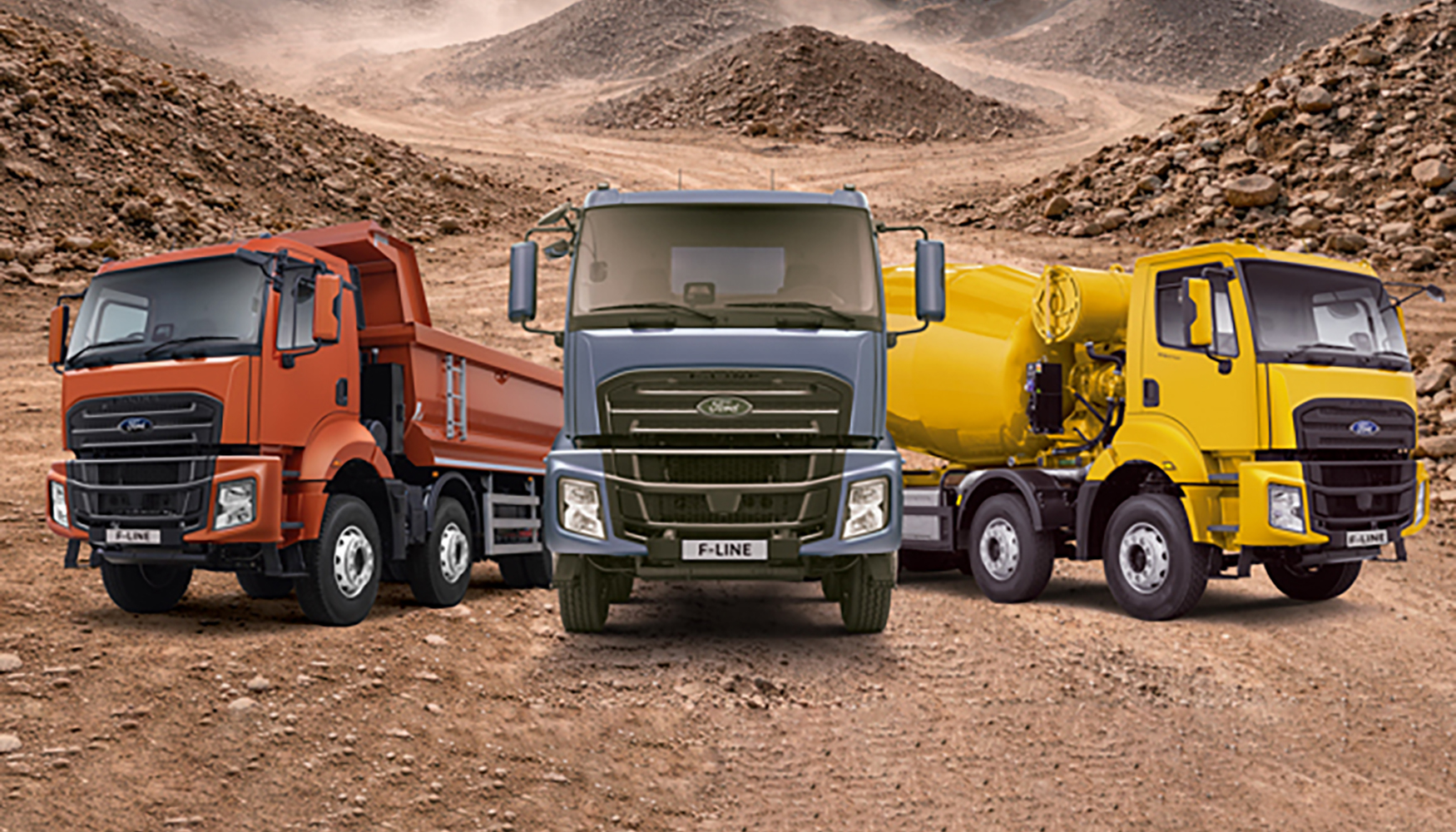 La gama F-LINE es la gran apuesta de Ford Trucks para el sector de la construcci�n