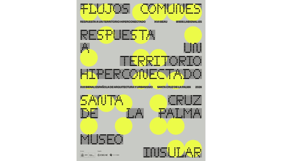 Cartel promocional de la itinerancia en Santa Cruz de La Palma. Dise�o: Santanasantana