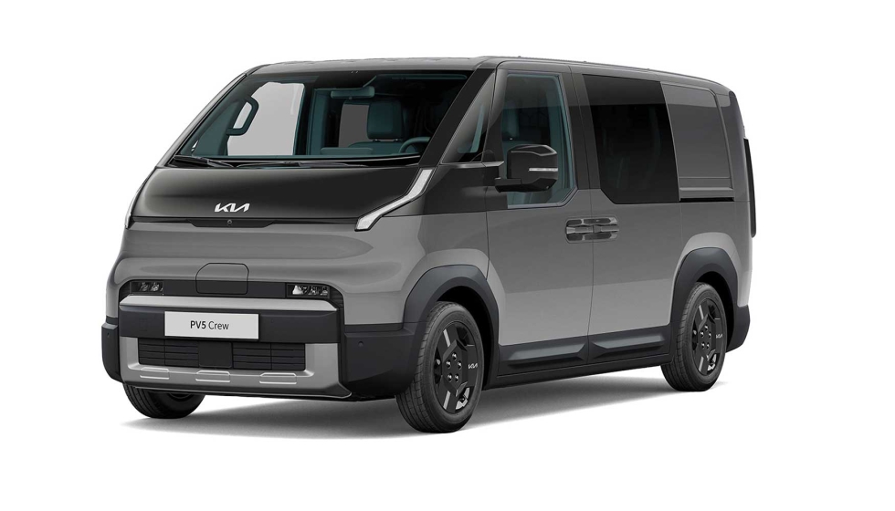 El Kia PV5 Crew Van incorpora un sistema configurable que permite adaptar el veh�culo a transporte de pasajeros o mercanc�as en segundos...