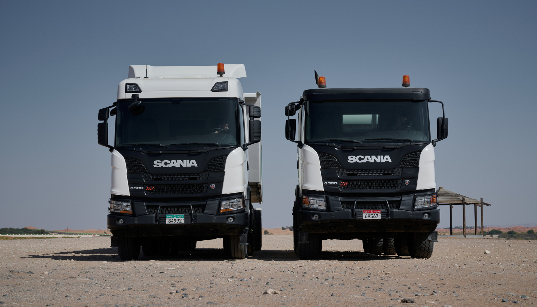 El veh�culo expuesto, un Scania P 460 B8x4HZ XT, est� concebido para ofrecer buen rendimiento en aplicaciones de construcci�n exigentes...