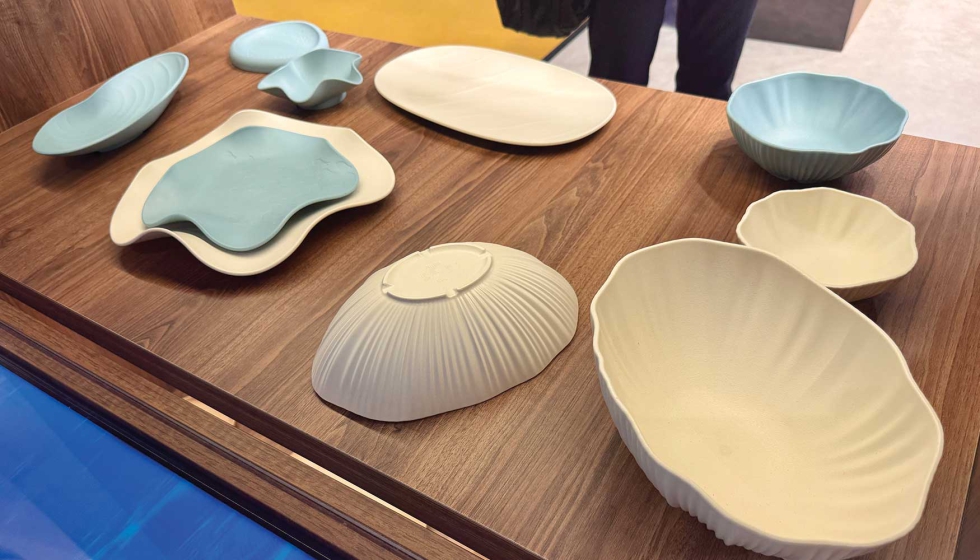 El equipo de Betik presenta Nuba, su nueva colecci�n de vajilla fabricada en rPET