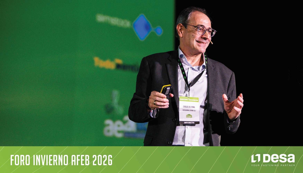 Carlos del Pi�al, director general de Gardena � Husqvarna Group y responsable del Comit� de Conocimiento del Sector de AFEB...