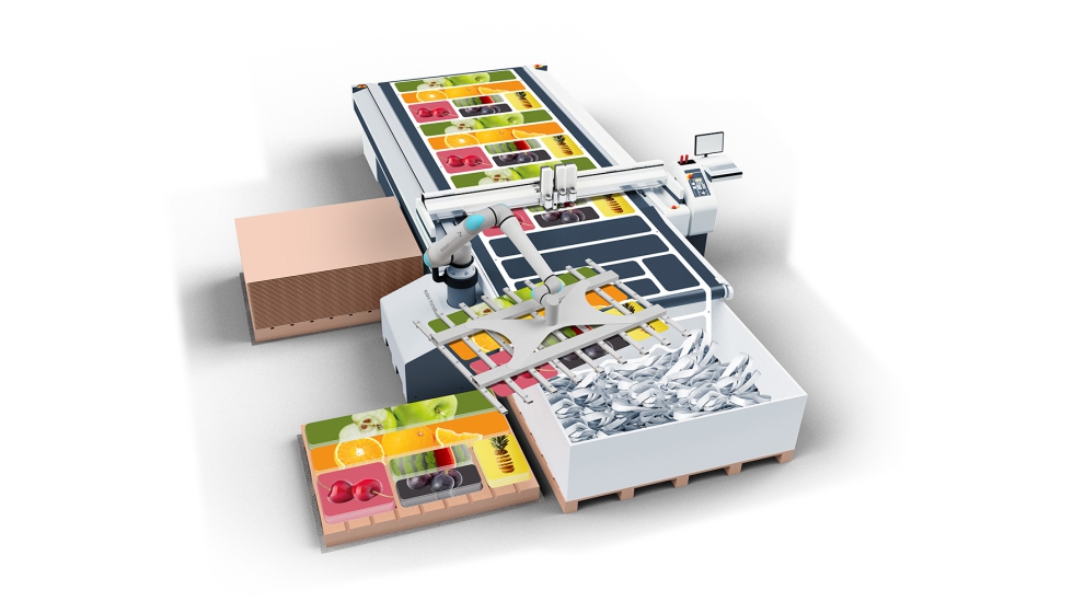 Z�nd presenta en Fespa innovaciones a medida para el corte digital automatizado