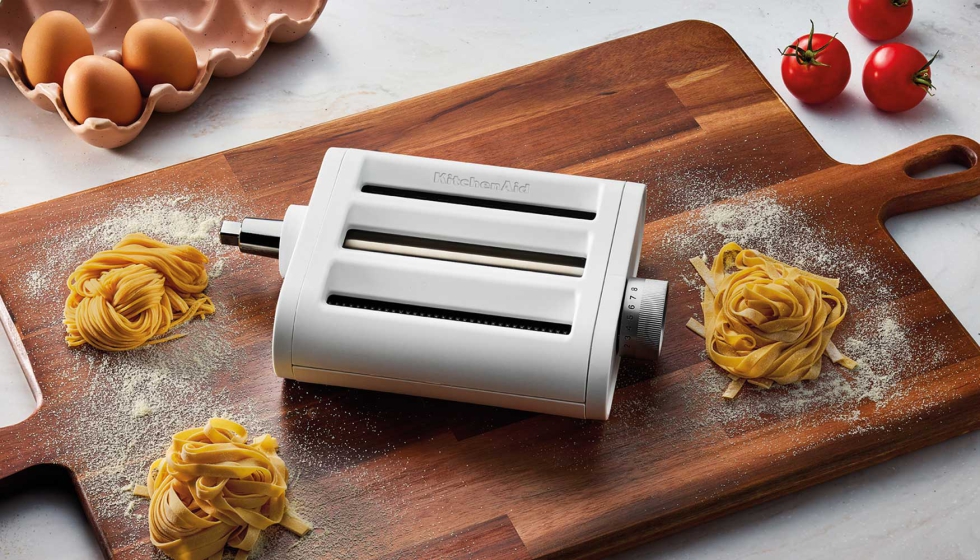 Nuevos accesorios para hacer pasta KitchenAid