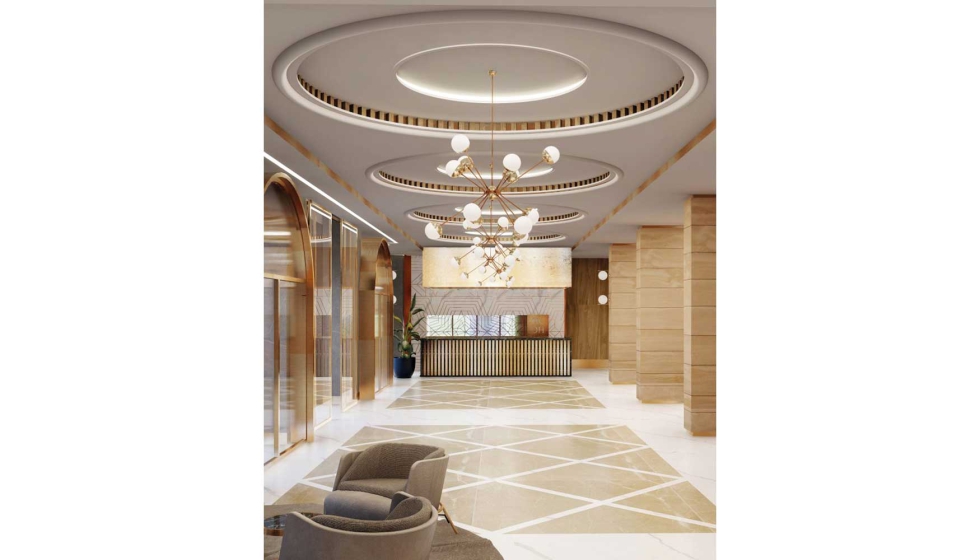 La automatizaci�n integral se implement� mediante sensores KNX y pasarelas KNX/DALI en paralelo con la obra nueva...