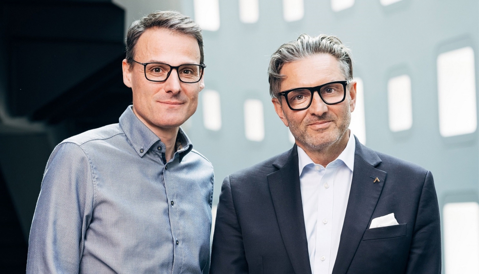 Wolfgang Knotz, nuevo CTO de Durst Group (izquierda, junto a Christoph Gamper, CEO del grupo