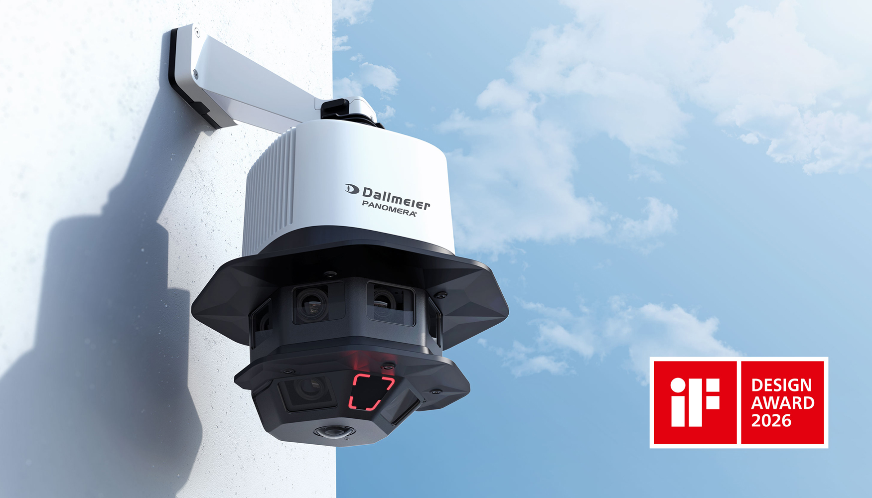 La Panomera� V8 de Dallmeier ha sido galardonado con el iF Design Award 2026. Foto: Imago Design