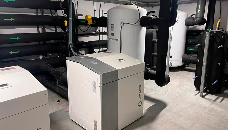 El sistema tiene una capacidad t�rmica de 300 kW...