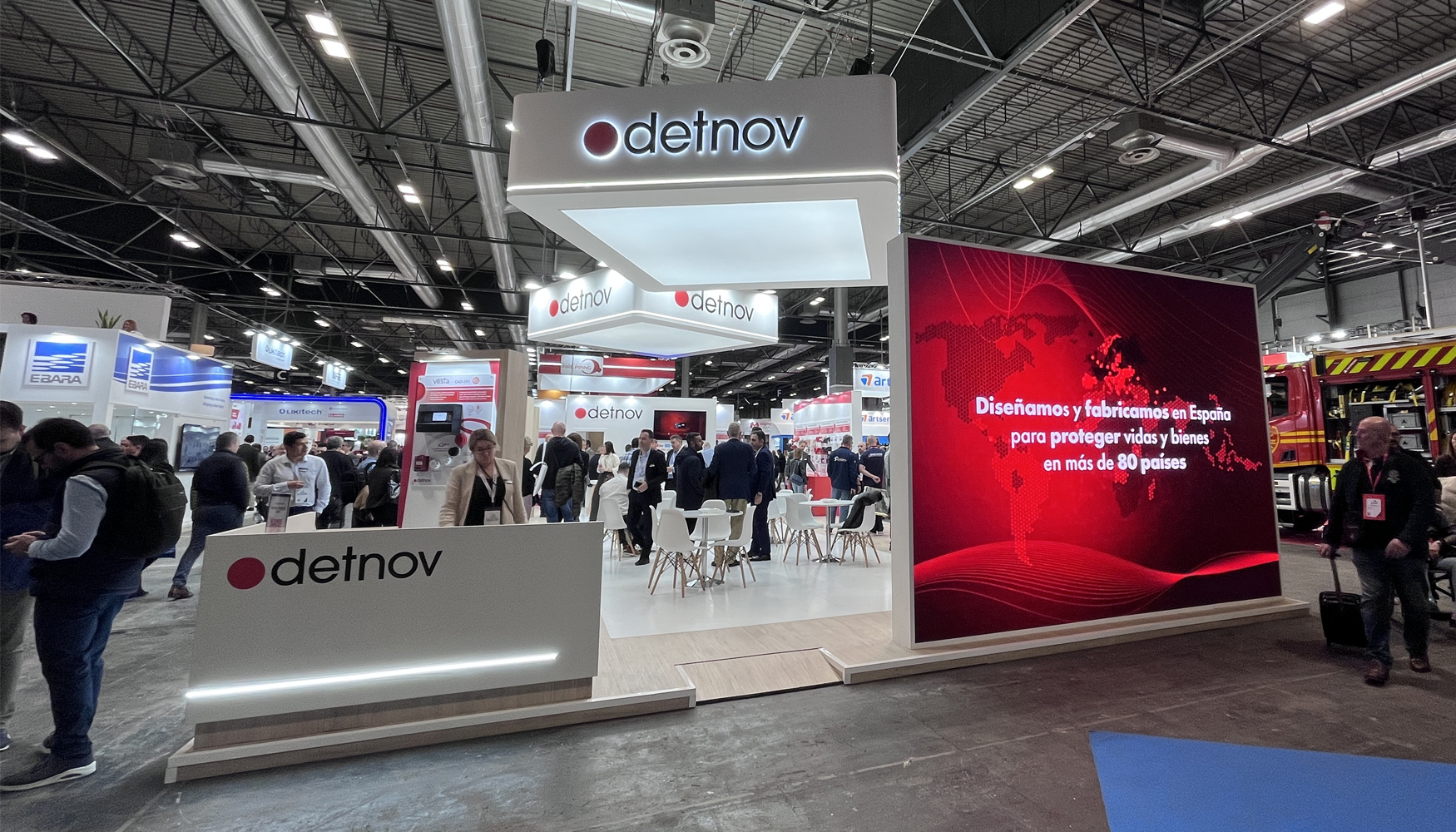 Stand de Detnov en SICUR 2026