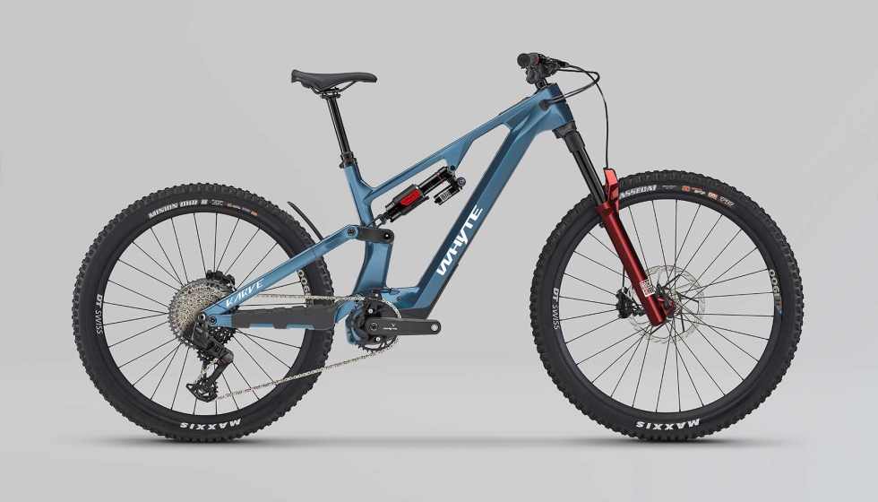 Bici de White con el motor integrado