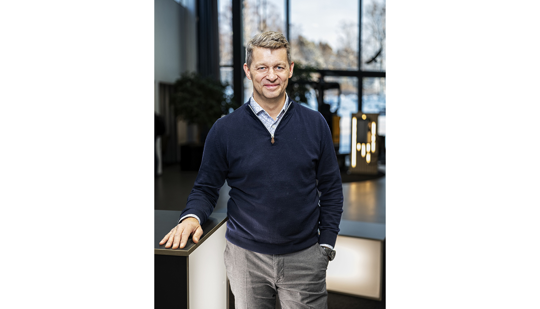 Melker Jernberg, presidente de Volvo CE