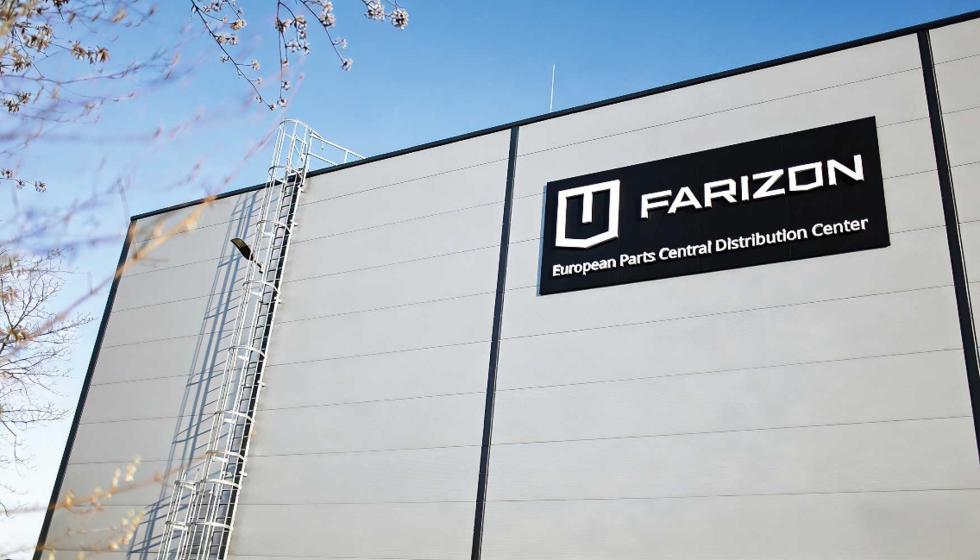Instalaciones del nuevo almac�n europeo de recambios de Farizon en Gaggenau, Alemania