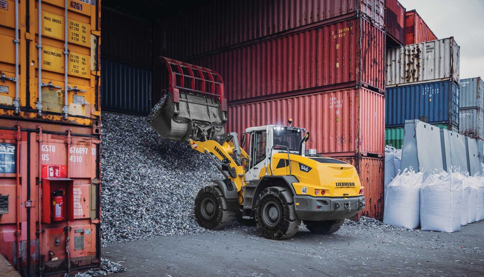 Esta unidad de la cargadora L 507 E alimentada por bater�a destaca por su rendimiento y su larga autonom�a