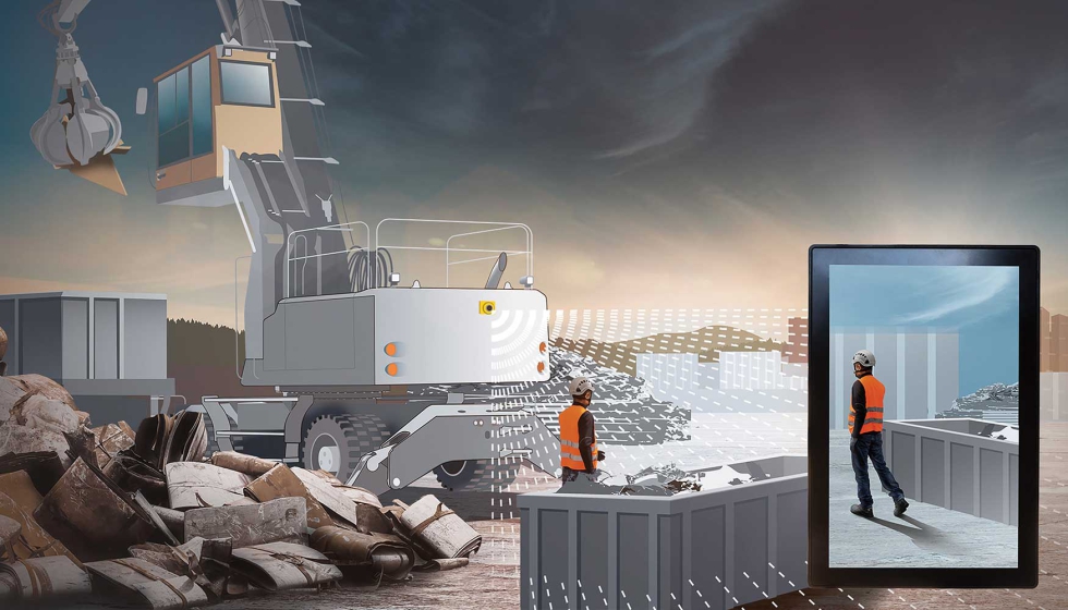 El sistema de c�mara digital y monitor LiXplore permite una supervisi�n detallada del �rea de trabajo, as� como una c�moda vista panor�mica de 360�...