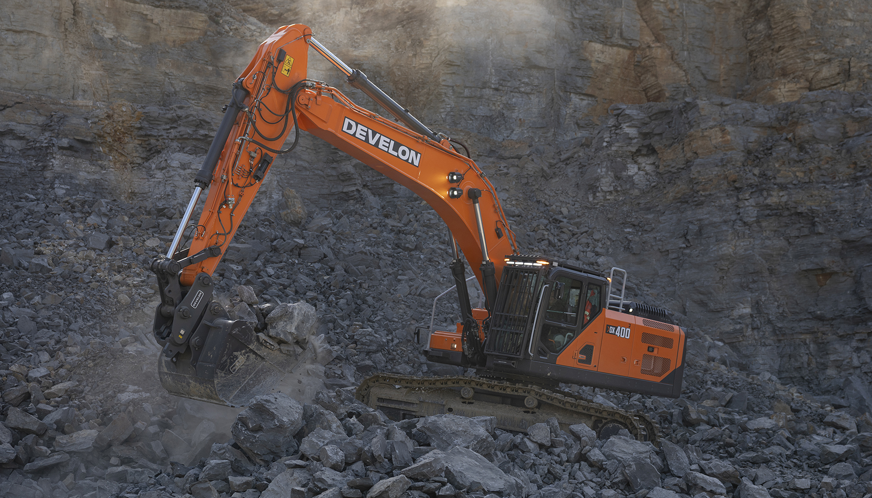 La nueva DX400HD-9, de 42 toneladas, es el modelo m�s grande de la Serie 9