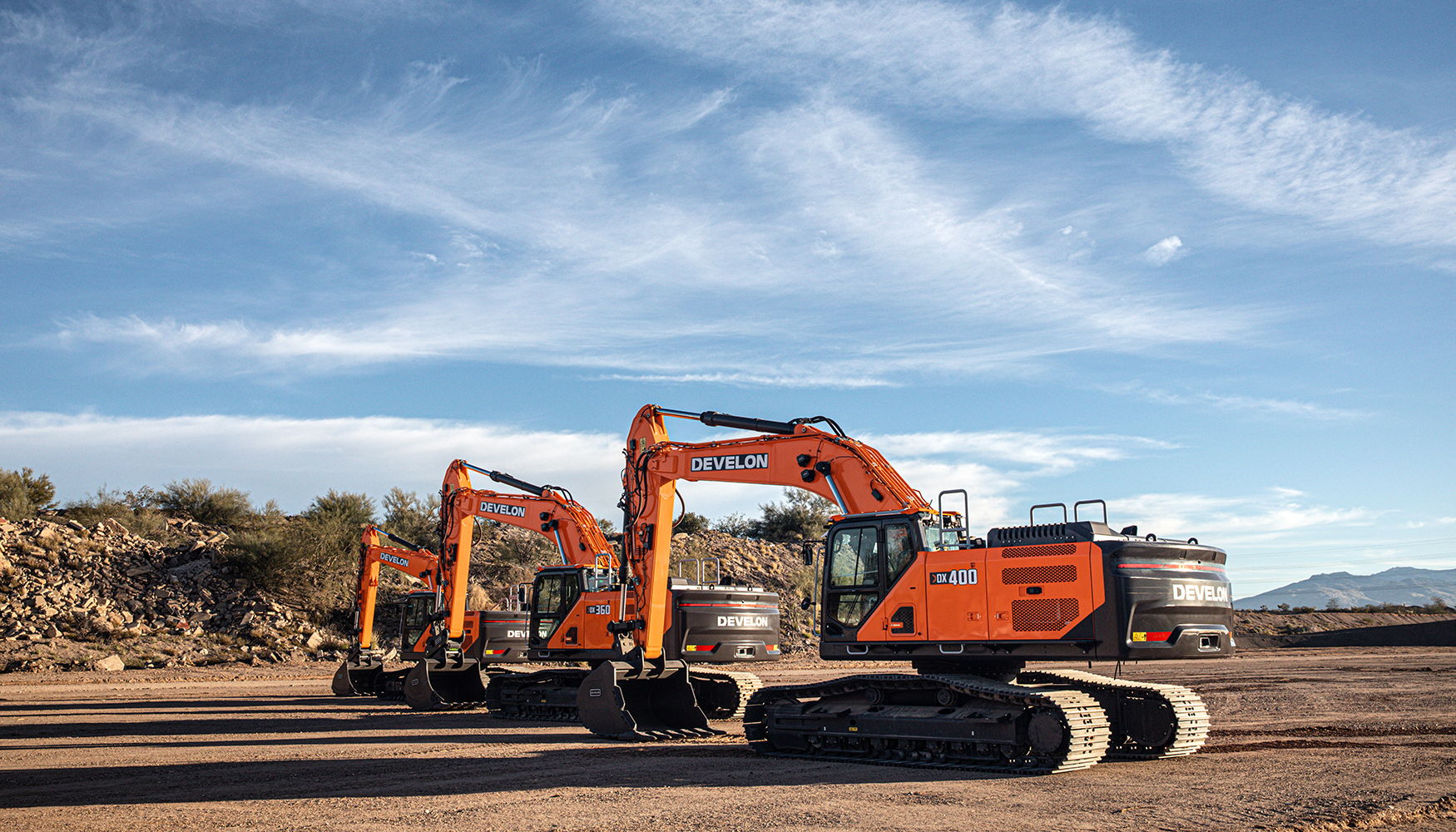 Las nuevas incorporaciones a la Develon Serie 9