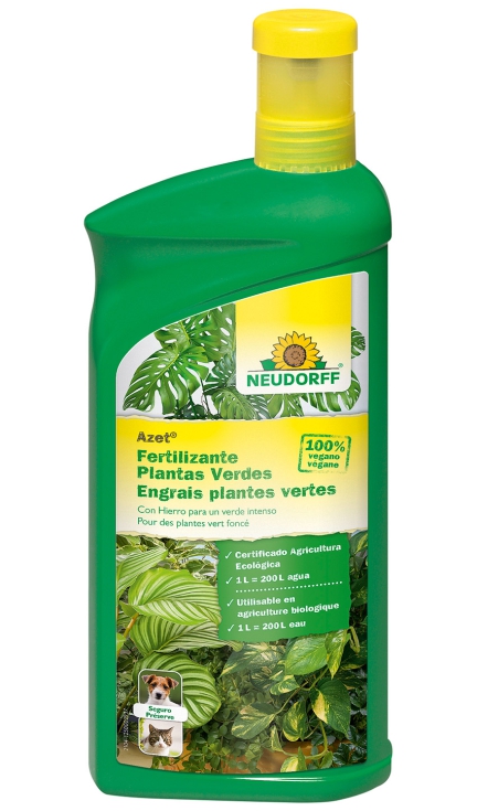 Azet Fertilizante Plantas Verdes