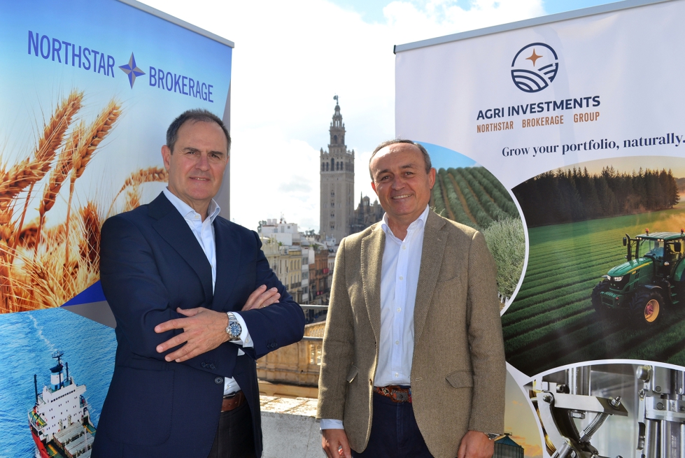 A la izquierda, Pedro Villa, socio de Northstar, junto a Andr�s P�rez-Saborid, director de Agri Investments
