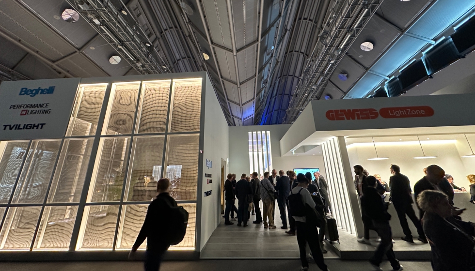 Imagen del stand de Gewiss en Light + Building 2026