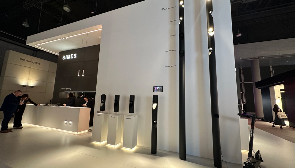 Imagen del stand de Simes en Light + Building 2026