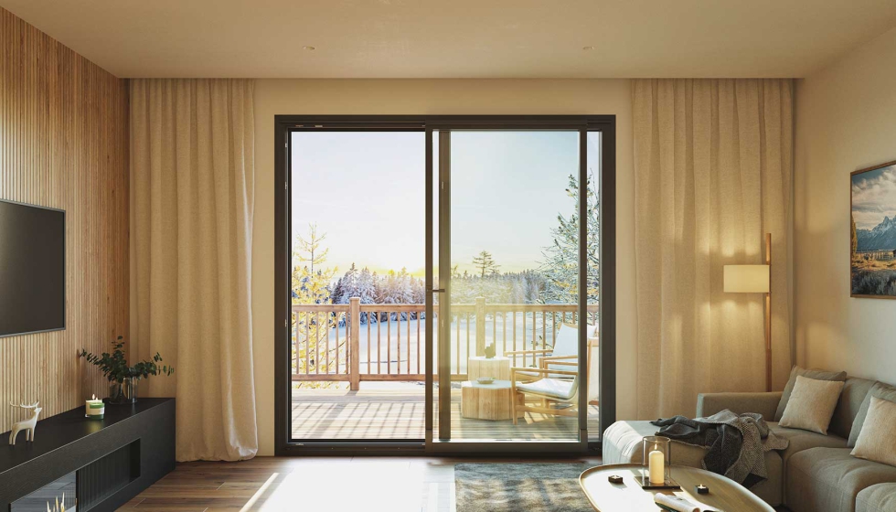 El dise�o minimalista de KL-FHP, con mayor superficie acristalada, favorece la entrada de luz natural