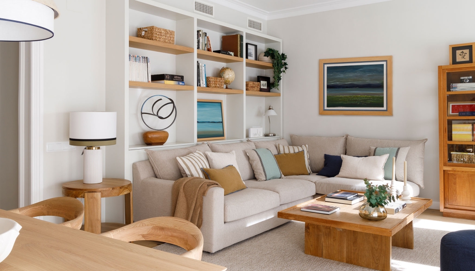 La reorganizaci�n de espacios de esta vivienda puso en evidencia la distribuci�n obsoleta de usos antiguas...