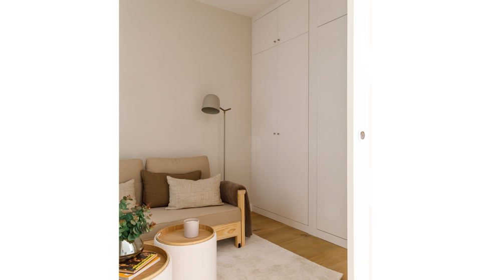 Una de las premisas del proyecto de reforma es reinterpretar las zonas de paso en espacios �tiles y de almacenaje