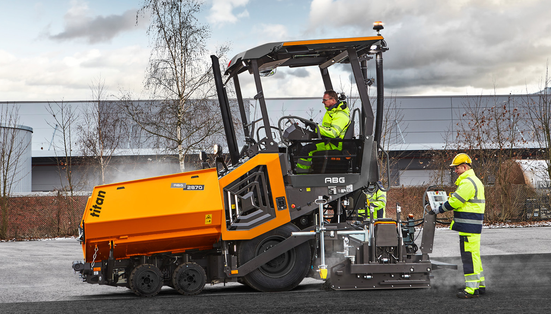 Extendedora de asfalto ABG 2870