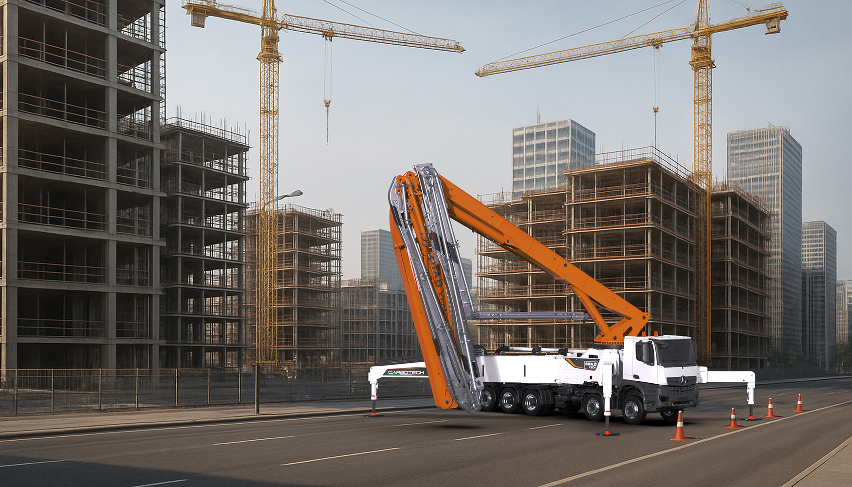 Bomba de hormig�n Cifa K60H