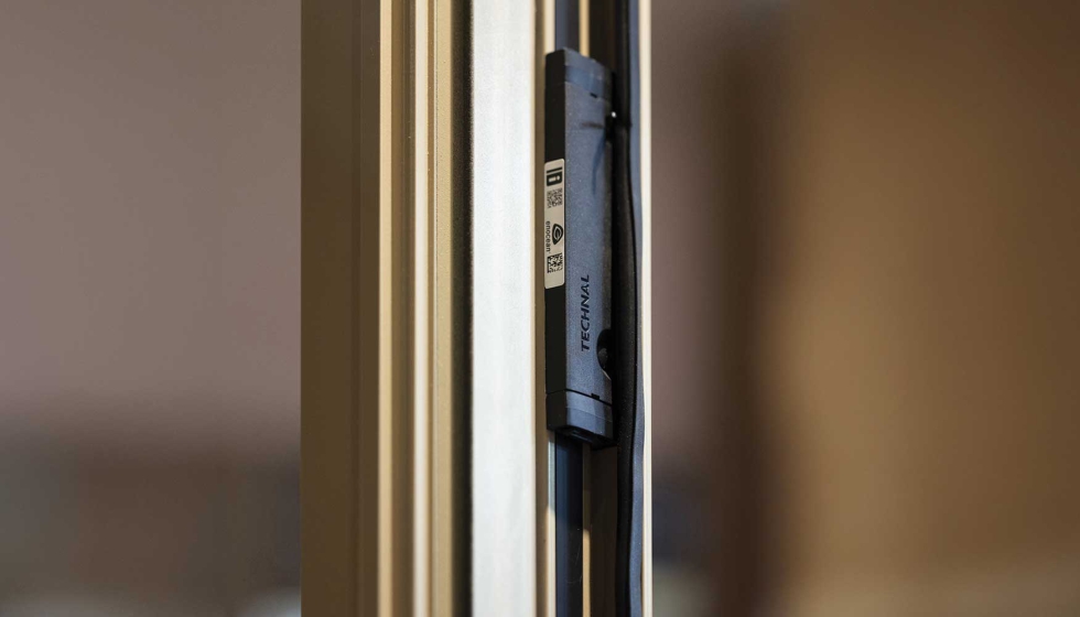 Sensor de ventana inal�mbrico de Technal
