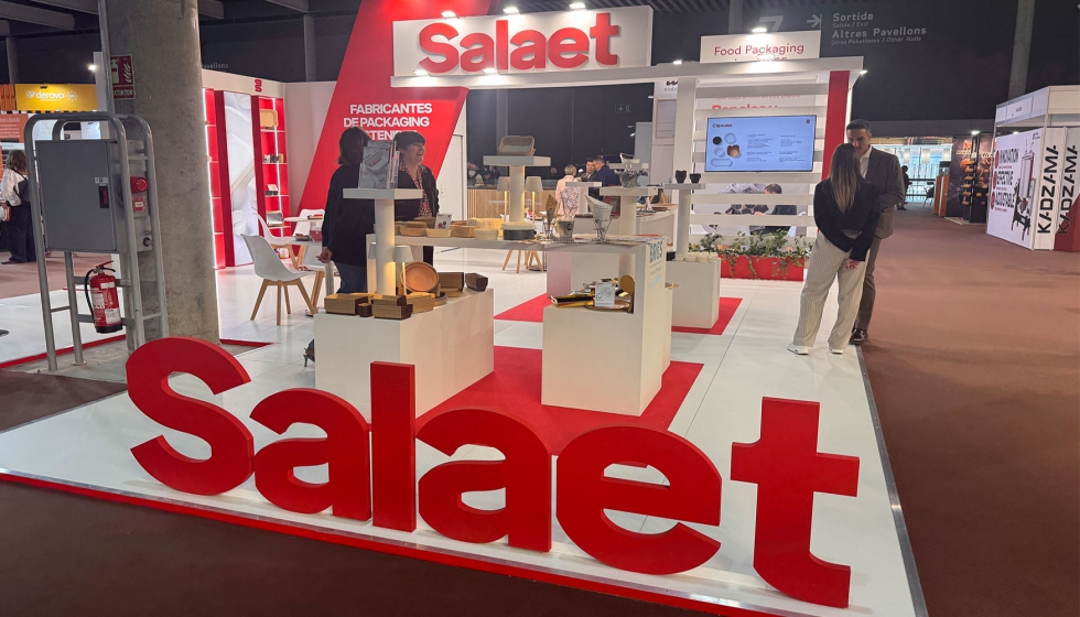 Vista general de las soluciones de packaging alimentario mostradas por Salaet en Alimentaria