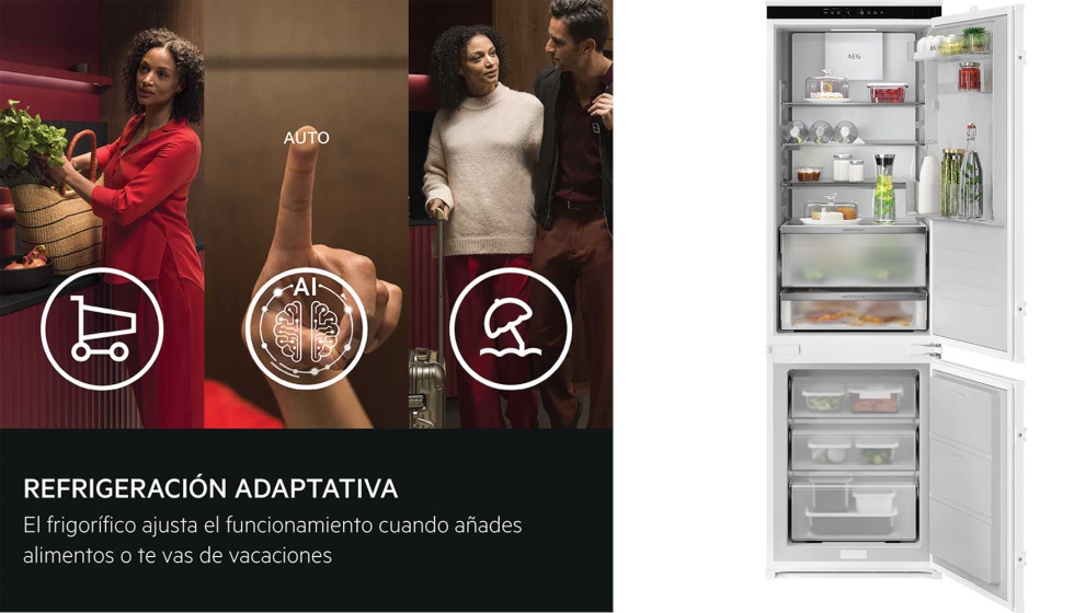 Los nuevos frigor�ficos con IA CoolAssist integran un sistema inteligente que ajusta de forma autom�tica la temperatura y la humedad...