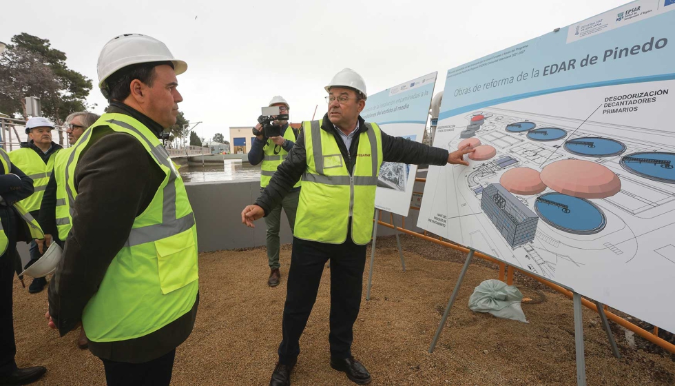 La EDAR de Pinedo ser� clave para reforzar la resiliencia del sistema ante episodios clim�ticos extremos