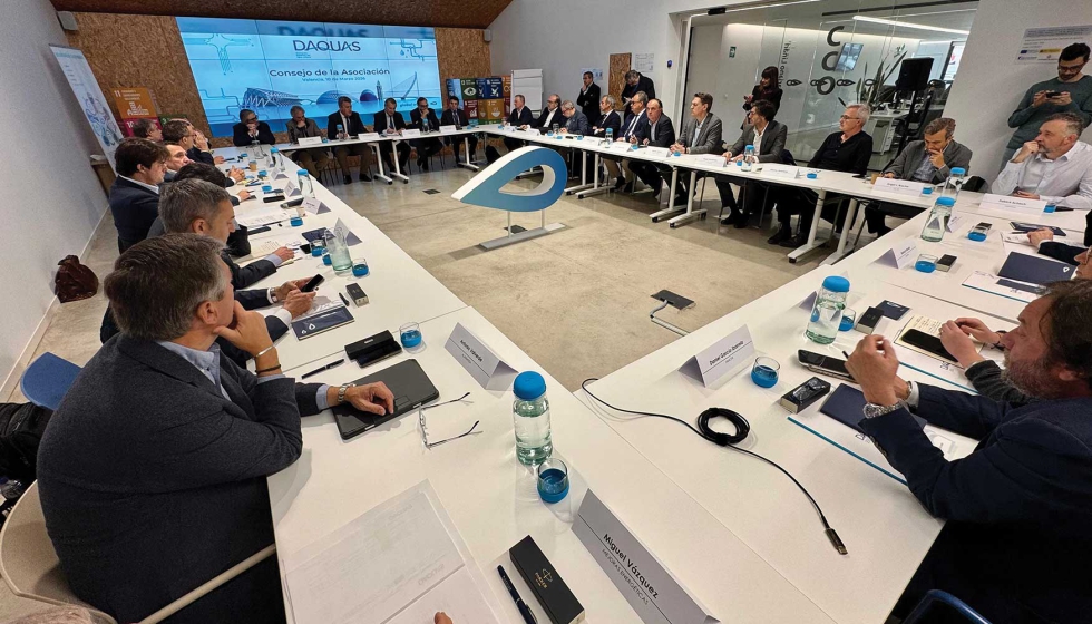 Reuni�n del Consejo de Epsar, donde se abordaron las principales l�neas de inversi�n en infraestructuras de saneamiento...