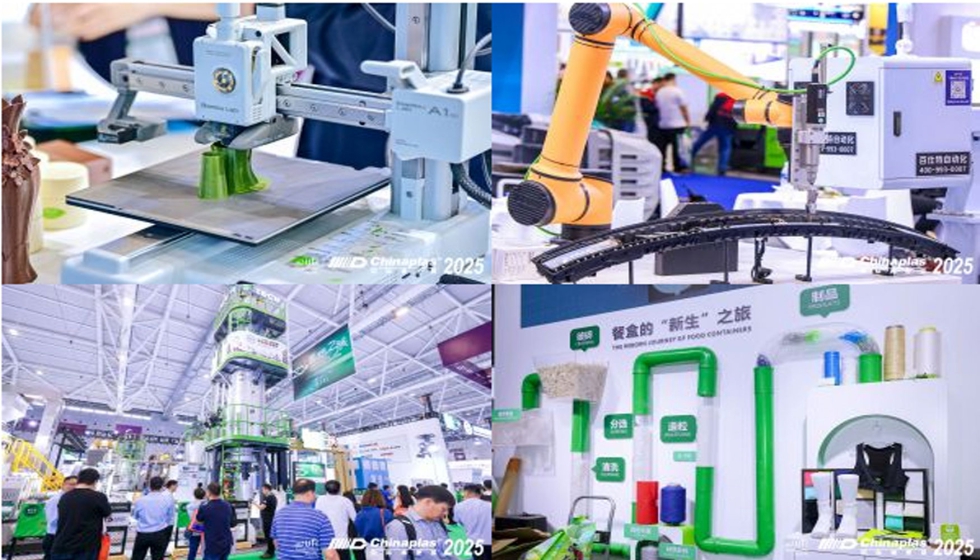 �rea expositiva de Chinaplas, con foco en innovaci�n, digitalizaci�n y sostenibilidad en el procesamiento de pl�sticos