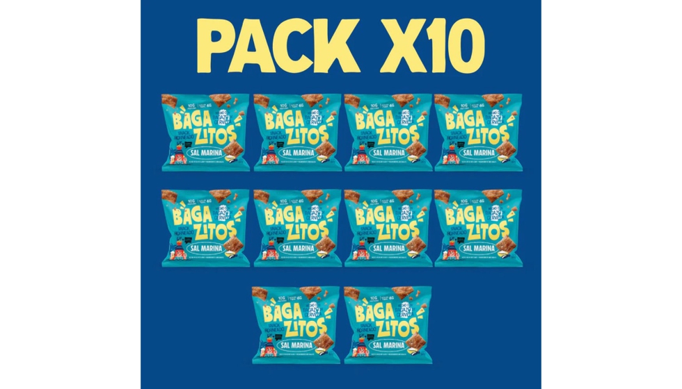 Packaging de Bagazitos, que comunica el concepto de econom�a circular