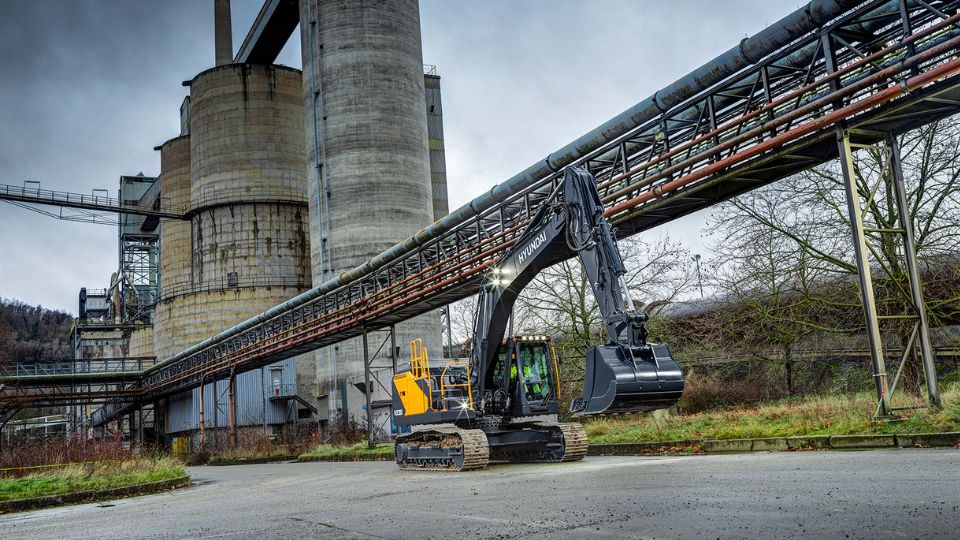 Nova escavadora HX300 Next Generation