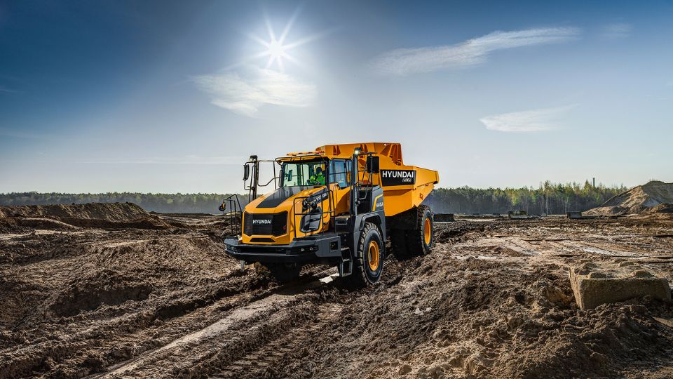 Dumper articulado HA45A