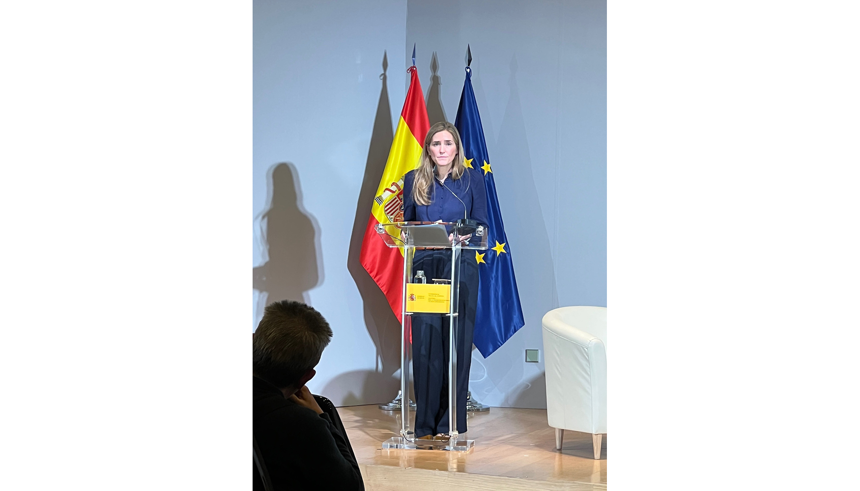 Sara Aagesen, vicepresidenta tercera del Gobierno y ministra para la Transici�n Ecol�gica y el Reto Demogr�fico