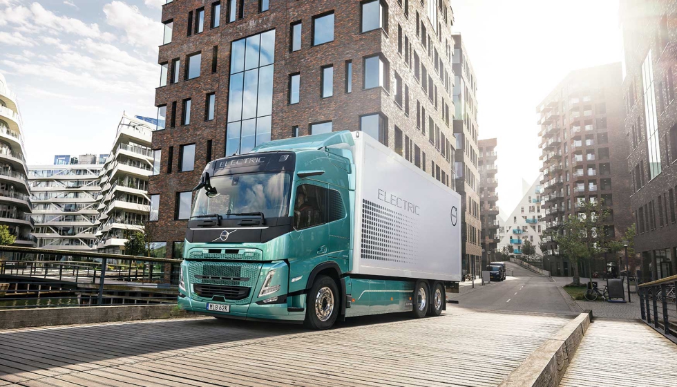 Nuevo Volvo FH Aero Electric, dise�ado para transporte de larga distancia con hasta 700 km de autonom�a