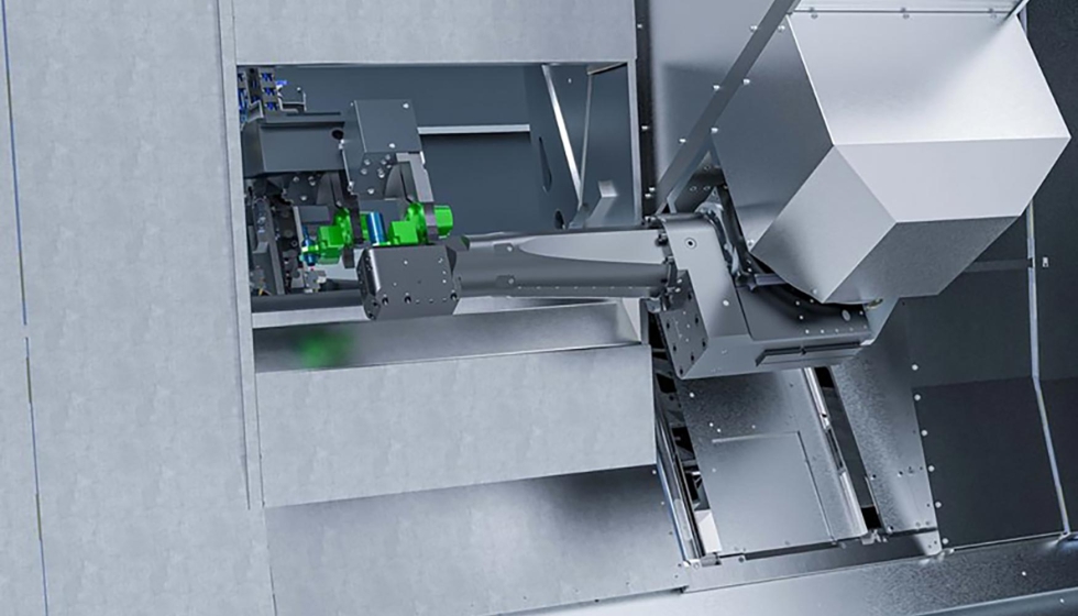 El almac�n est�ndar permite guardar y acceder autom�ticamente a las herramientas ya montadas en sus adaptadores