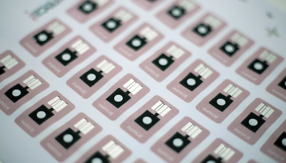 La electr�nica impresa se fabrica mediante la deposici�n aditiva de tintas funcionales (conductoras...